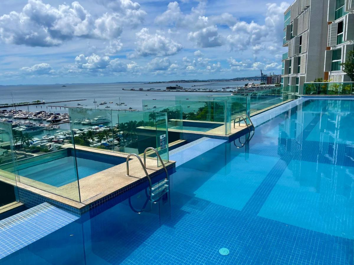 Cloc Marina Vista Mar P/ A Baia De Todos Os Santos Apartment ซัลวาดอร์ ภายนอก รูปภาพ