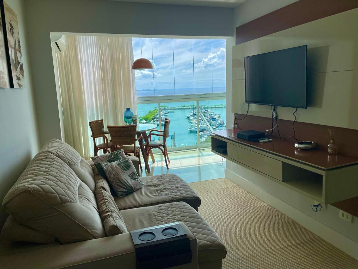 Cloc Marina Vista Mar P/ A Baia De Todos Os Santos Apartment ซัลวาดอร์ ภายนอก รูปภาพ
