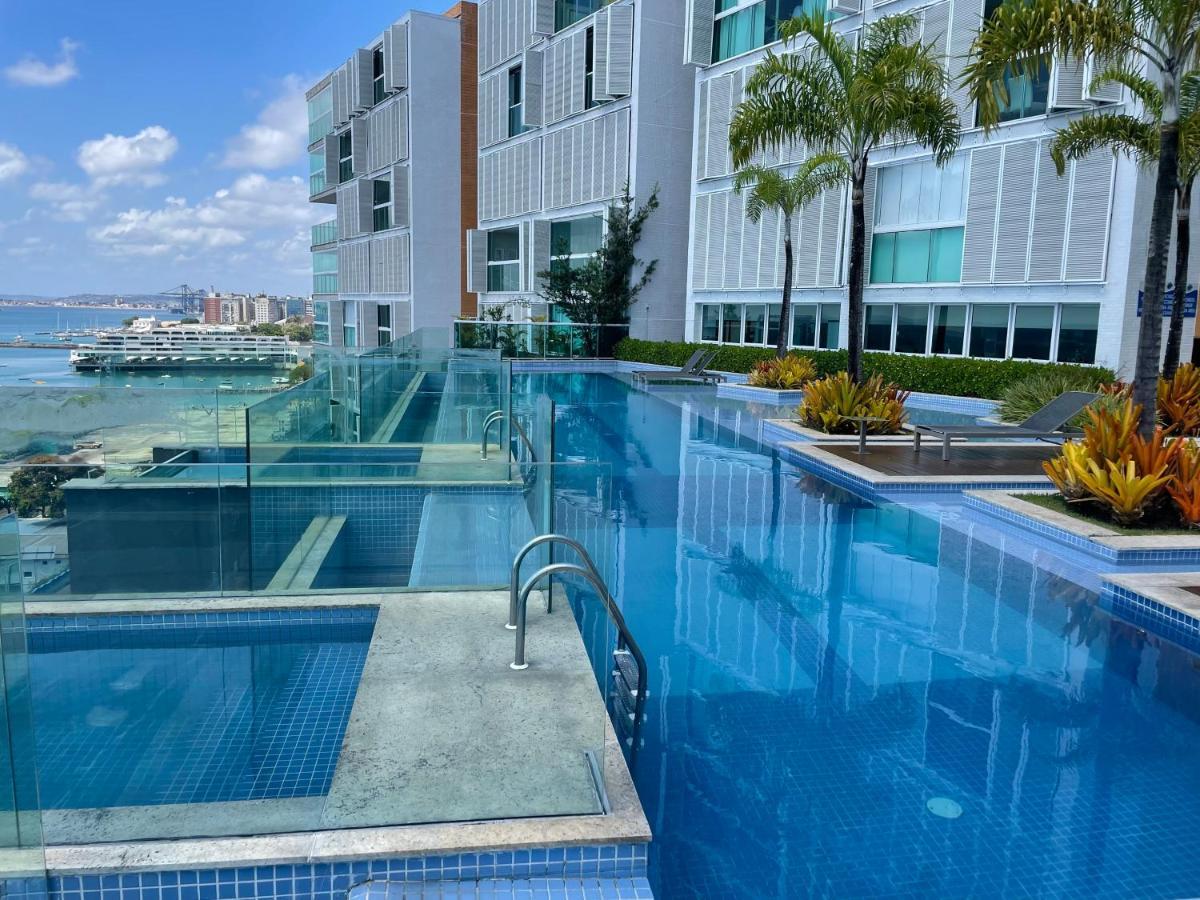 Cloc Marina Vista Mar P/ A Baia De Todos Os Santos Apartment ซัลวาดอร์ ภายนอก รูปภาพ