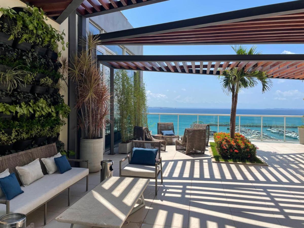 Cloc Marina Vista Mar P/ A Baia De Todos Os Santos Apartment ซัลวาดอร์ ภายนอก รูปภาพ