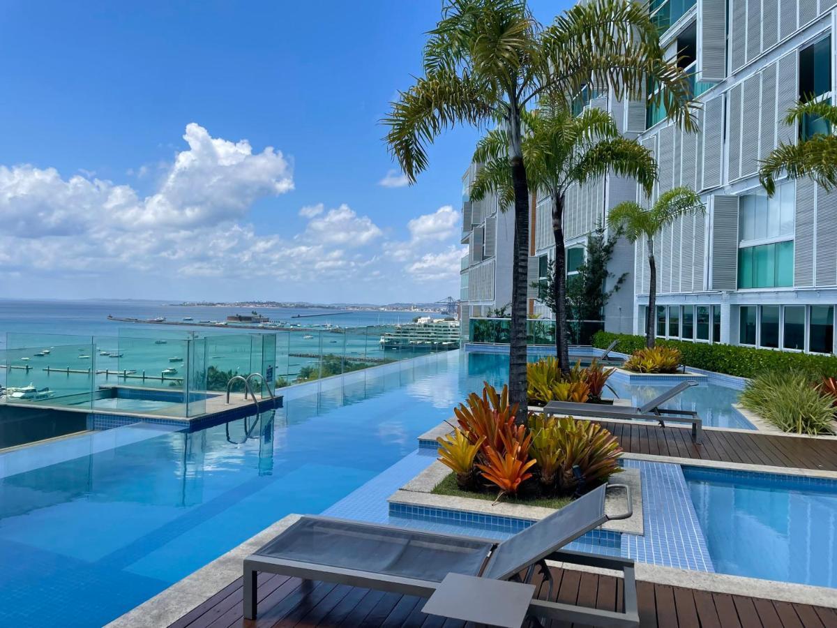 Cloc Marina Vista Mar P/ A Baia De Todos Os Santos Apartment ซัลวาดอร์ ภายนอก รูปภาพ
