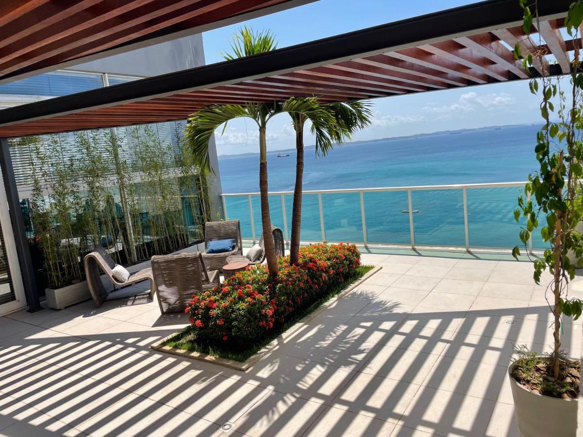 Cloc Marina Vista Mar P/ A Baia De Todos Os Santos Apartment ซัลวาดอร์ ภายนอก รูปภาพ