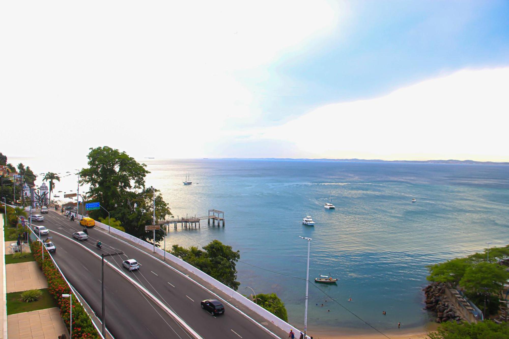 Cloc Marina Vista Mar P/ A Baia De Todos Os Santos Apartment ซัลวาดอร์ ภายนอก รูปภาพ