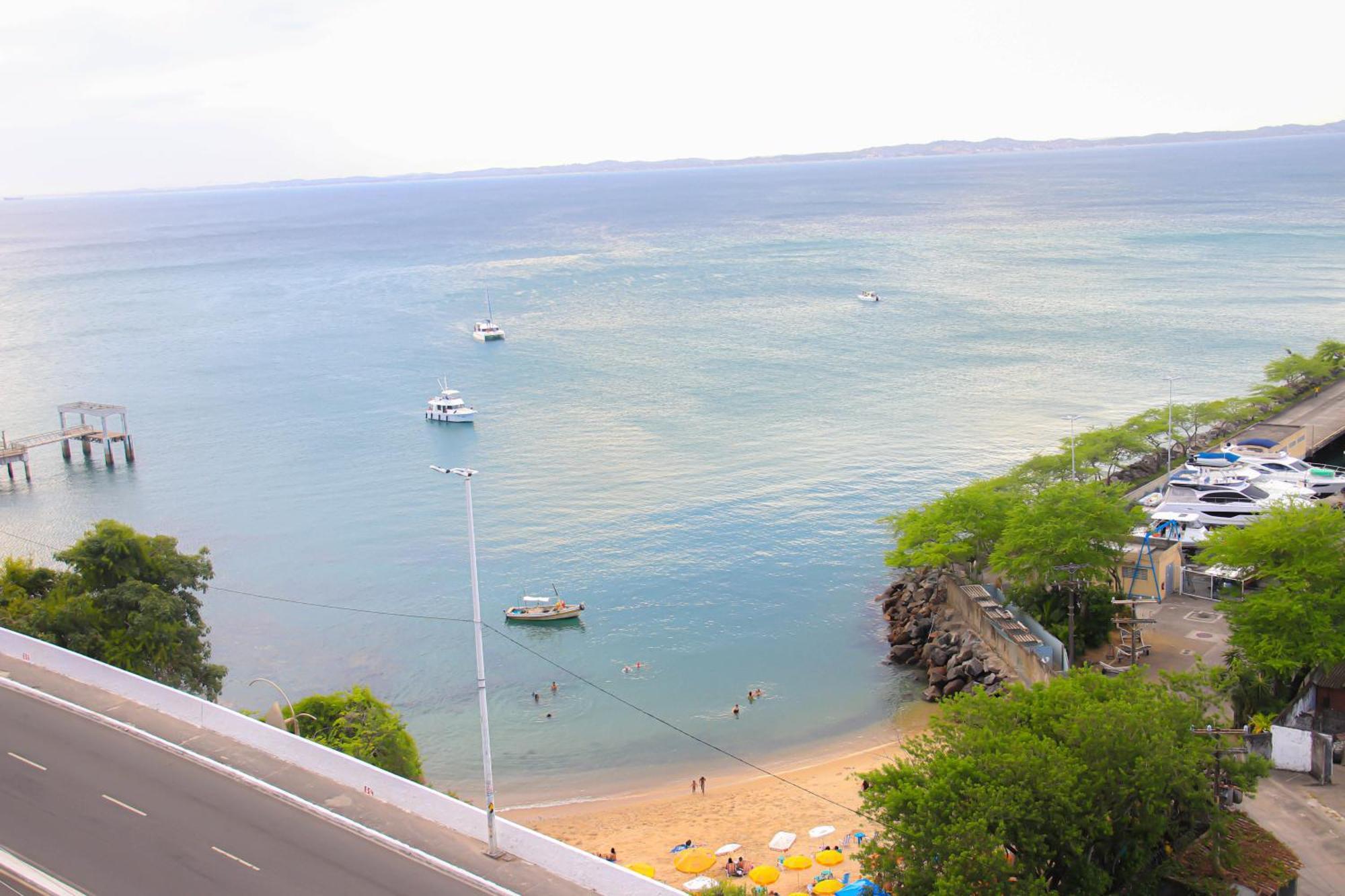 Cloc Marina Vista Mar P/ A Baia De Todos Os Santos Apartment ซัลวาดอร์ ภายนอก รูปภาพ