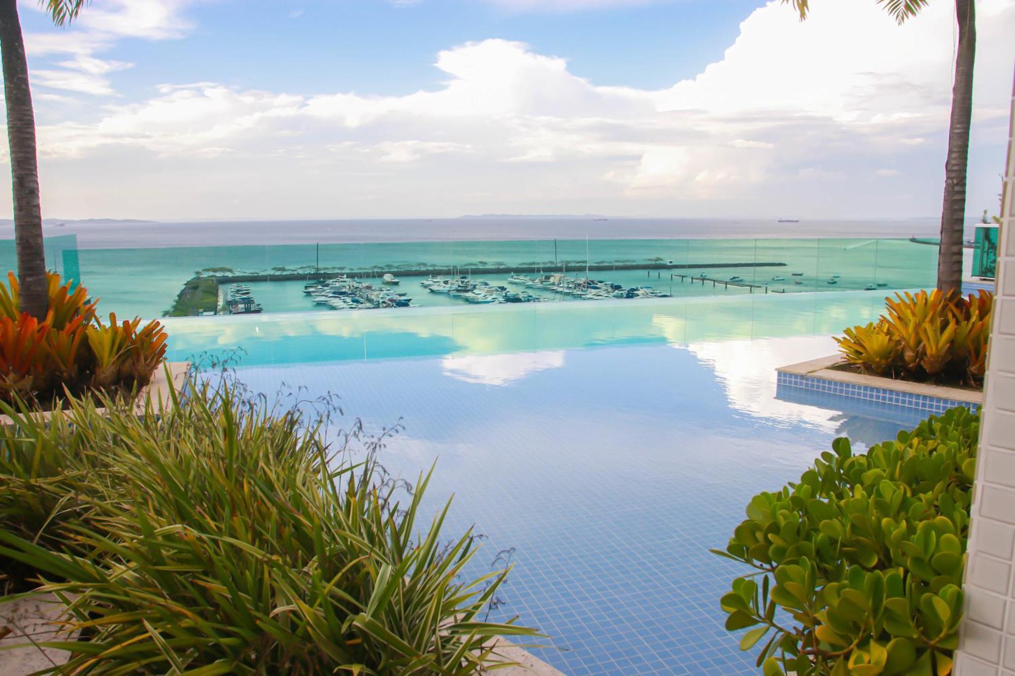 Cloc Marina Vista Mar P/ A Baia De Todos Os Santos Apartment ซัลวาดอร์ ภายนอก รูปภาพ