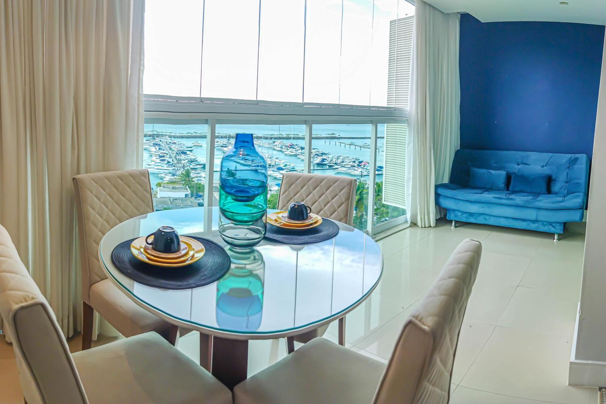 Cloc Marina Vista Mar P/ A Baia De Todos Os Santos Apartment ซัลวาดอร์ ภายนอก รูปภาพ