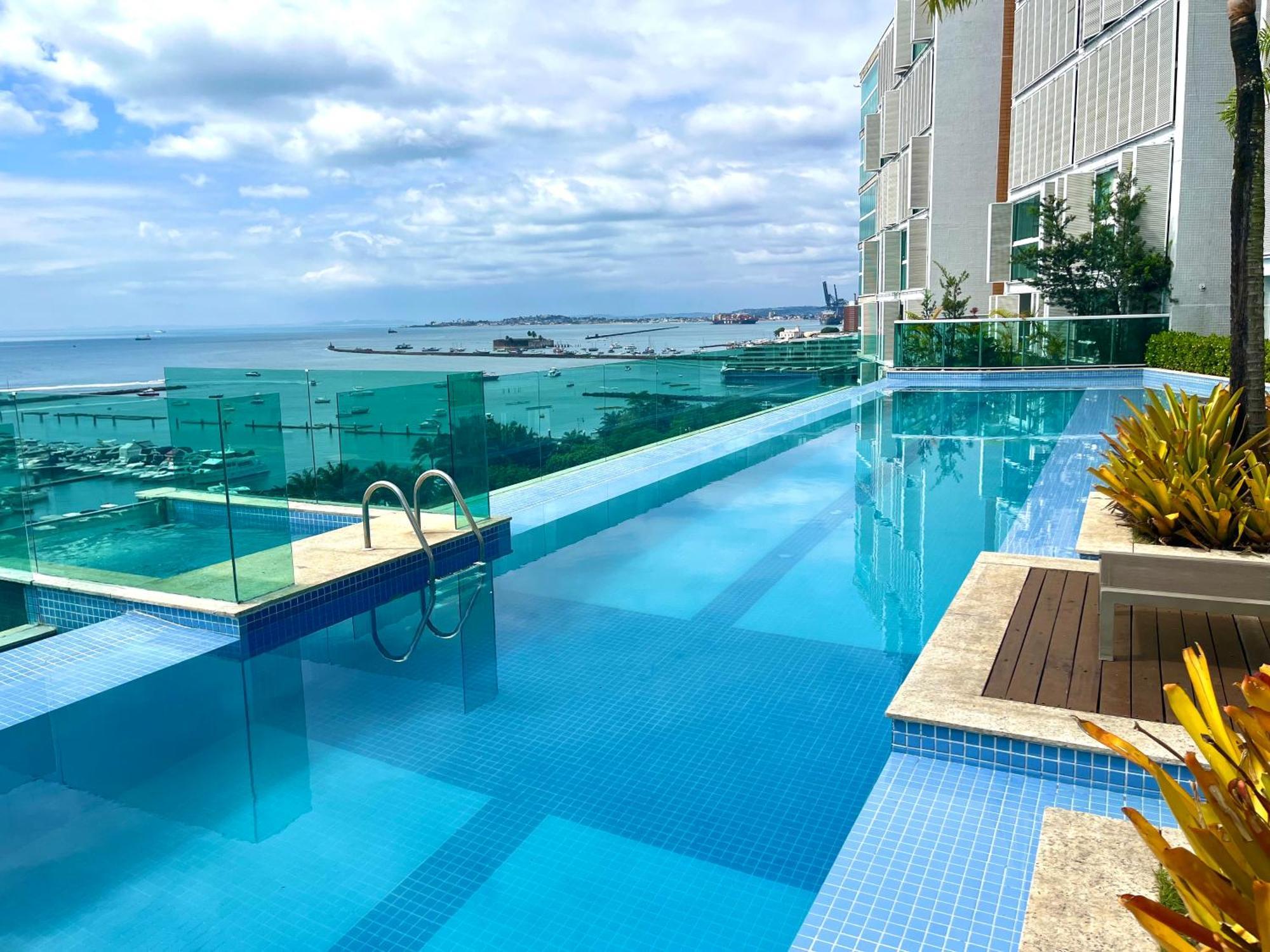 Cloc Marina Vista Mar P/ A Baia De Todos Os Santos Apartment ซัลวาดอร์ ภายนอก รูปภาพ