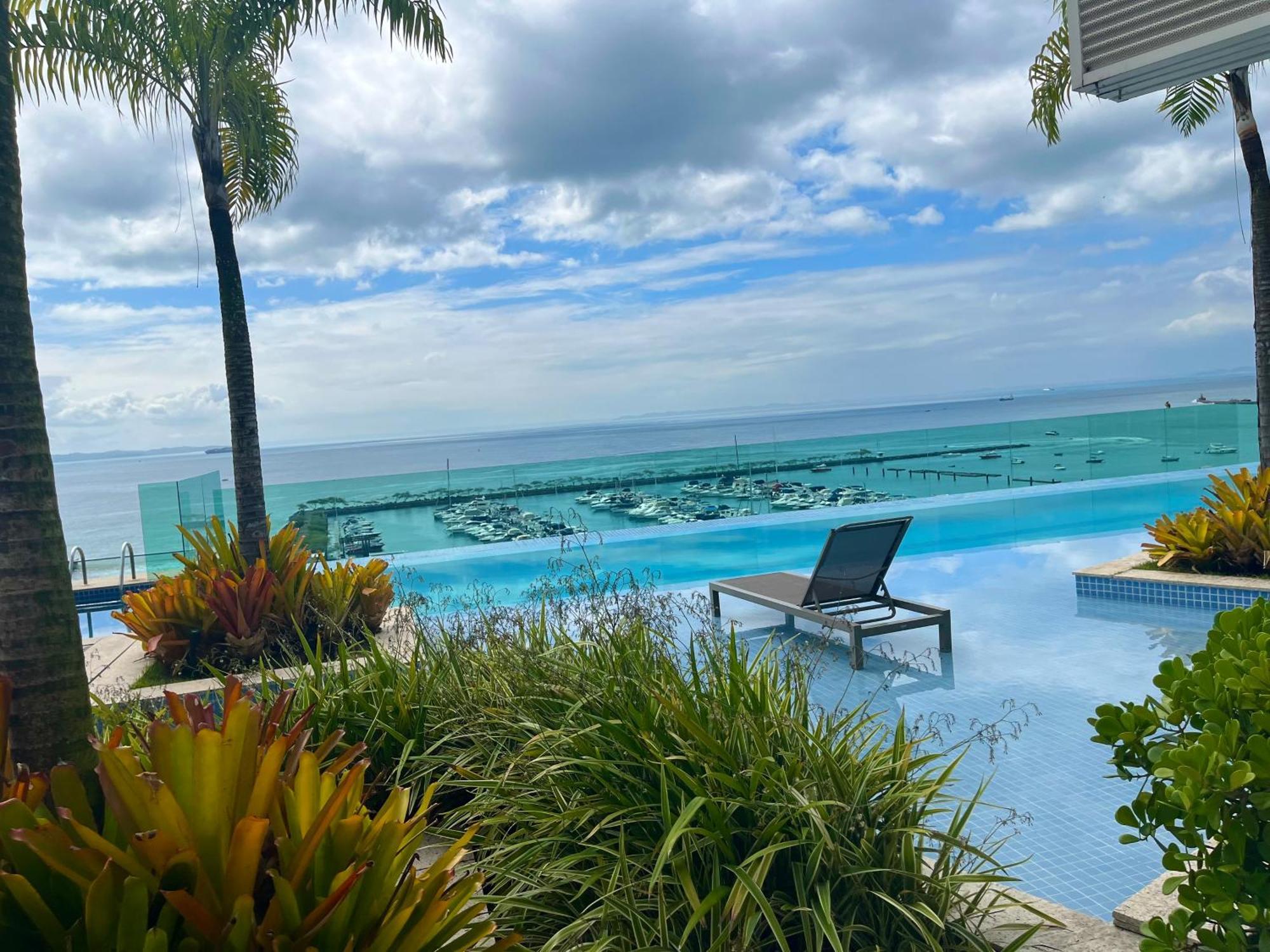 Cloc Marina Vista Mar P/ A Baia De Todos Os Santos Apartment ซัลวาดอร์ ภายนอก รูปภาพ